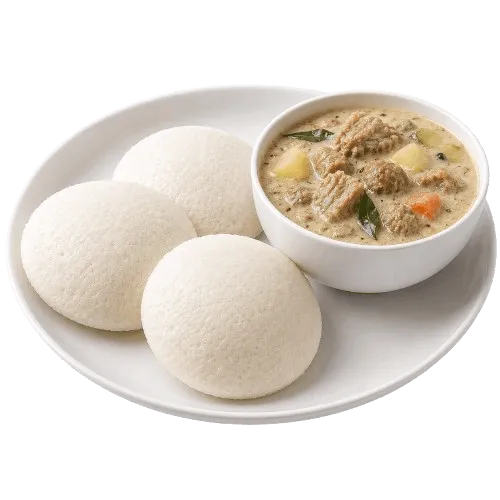 Thattu Idly - Mutton Stew