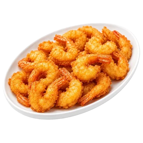 Golden Fried Prawns