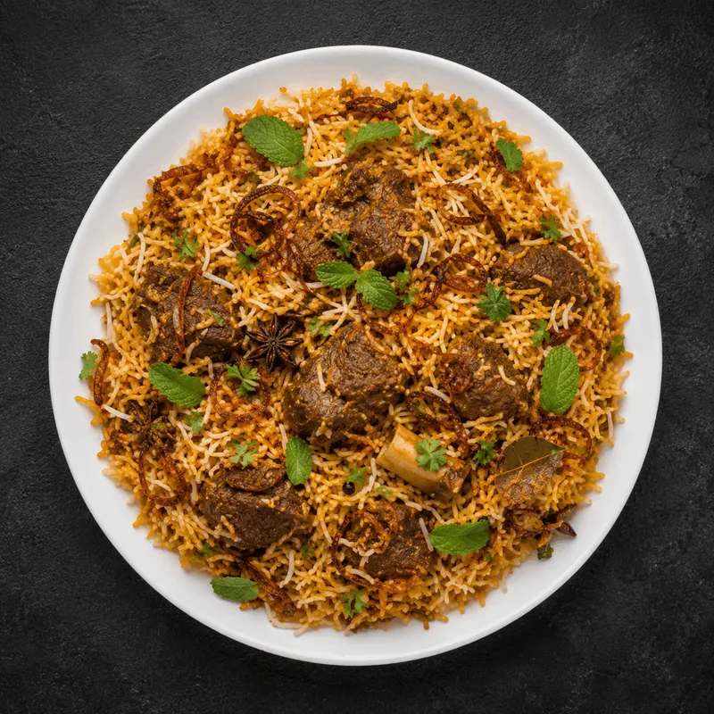 Indian Mutton Biriyani