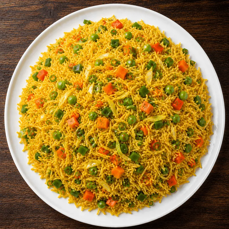 Schezwan Fried Rice (Veg)