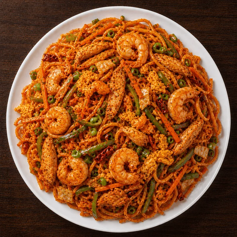 Schezwan Noodles (Mix)