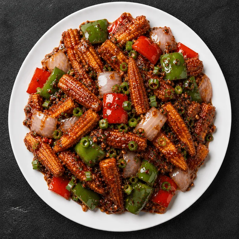 Baby Corn Chilly