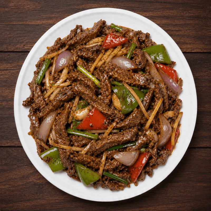 Beef in Chinese Style Ginger
