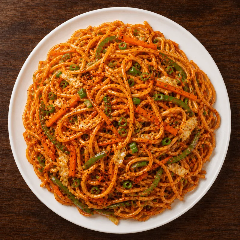 Schezwan Noodles (Veg)