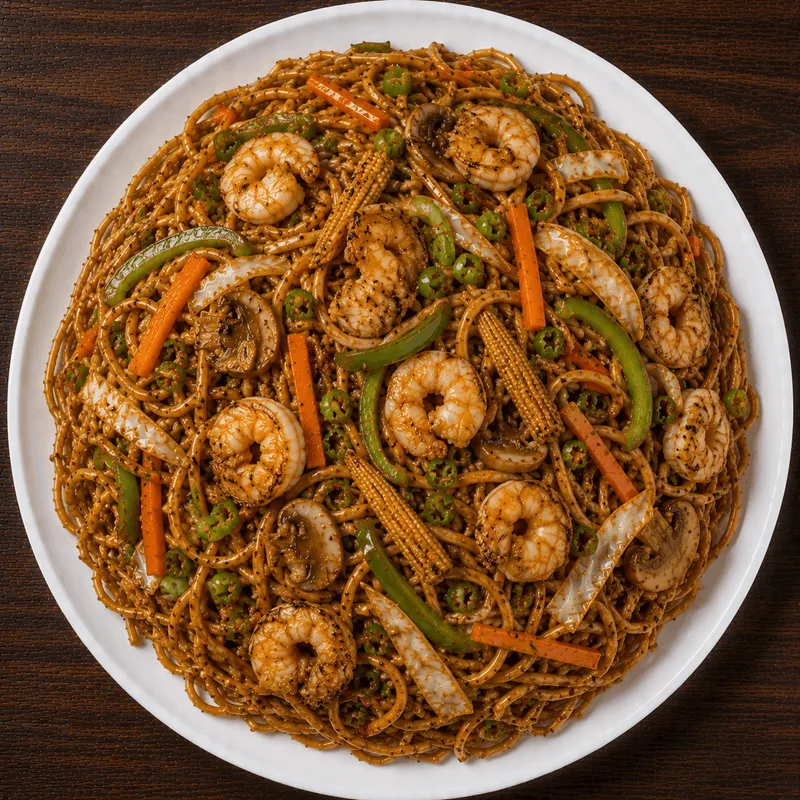 Shanghai Noodles (Prawns)