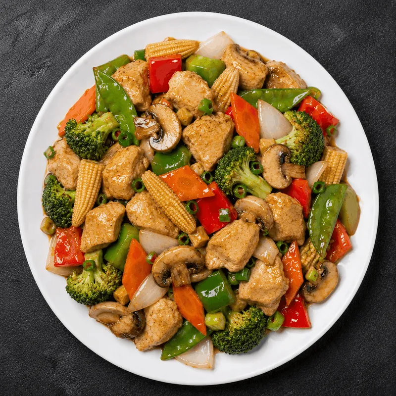 Chicken with Vegetable