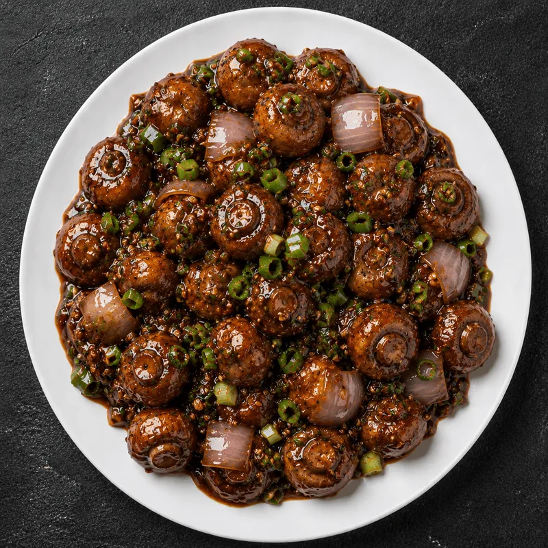 Mushroom Manchurian