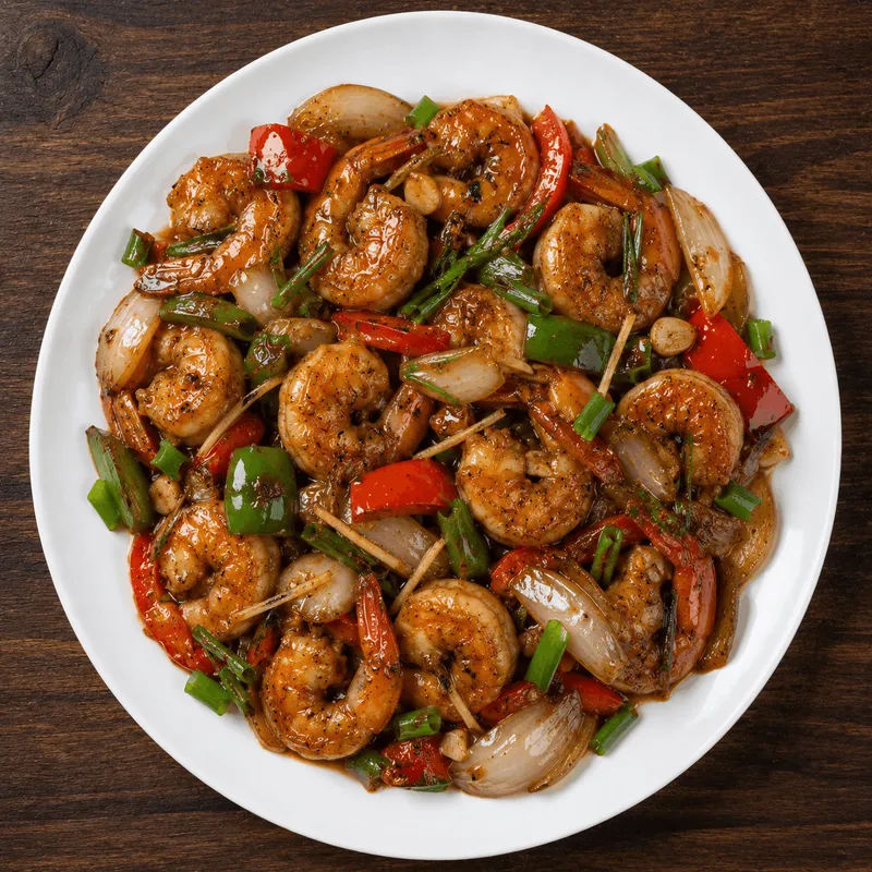 Prawns in Chinese Style