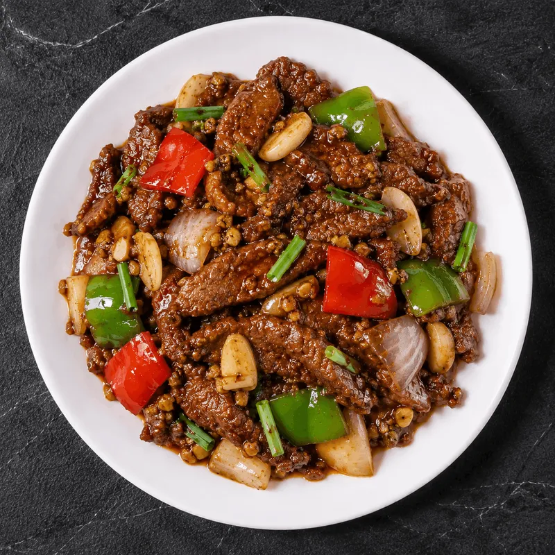 Beef in Chinese Style Garlic