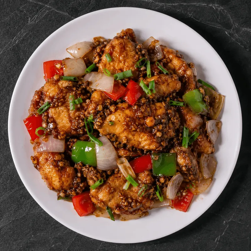 Fish in Chinese Style Garlic
