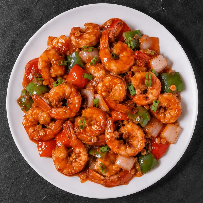 Prawns in Chinese Style Sweet
