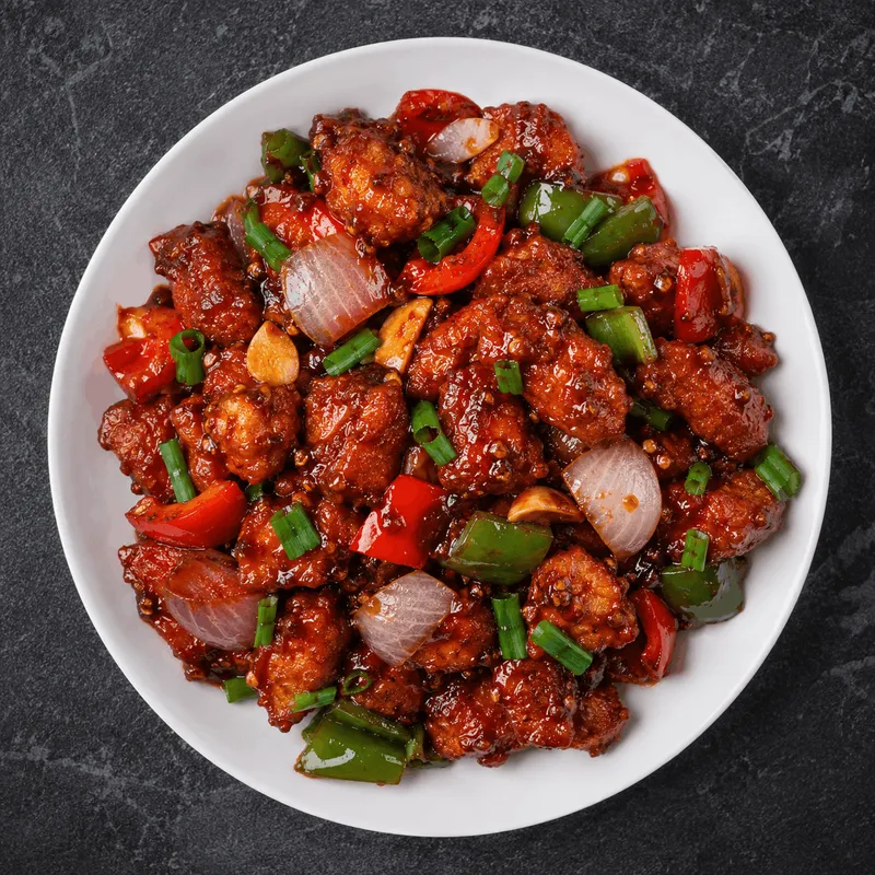 Chicken in Chinese Style Chilly