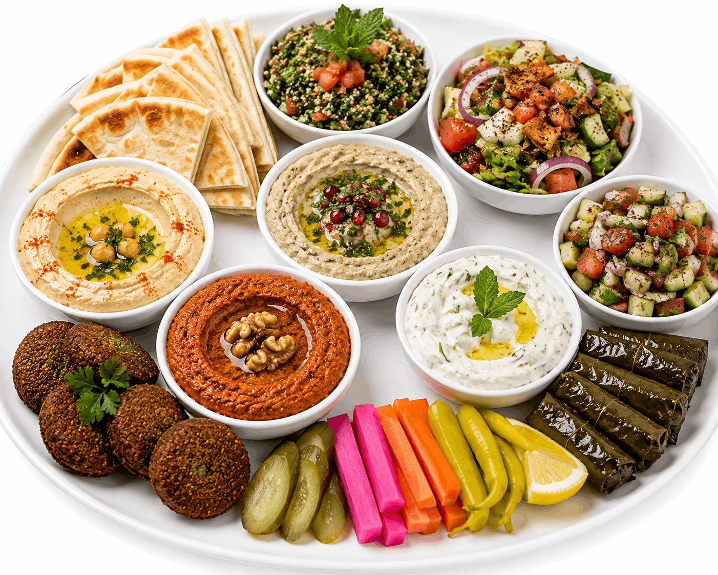 Arabic Mezze & Salads