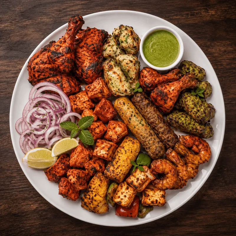 Inji's Special Tandoori Platter