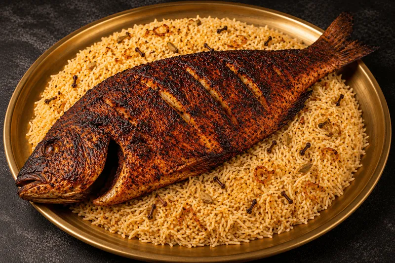 Mandi Fish Al-Faham