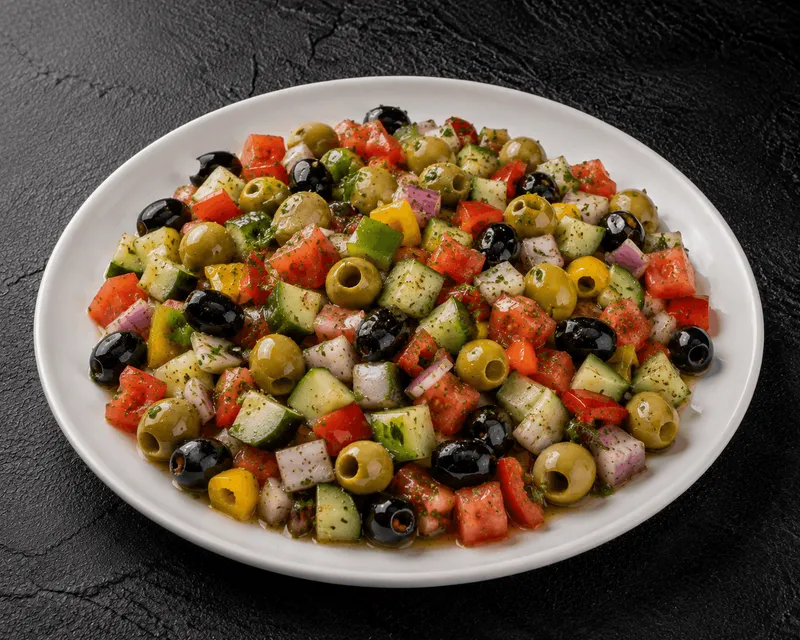 Zalata Zaitoon (Olive Salad)