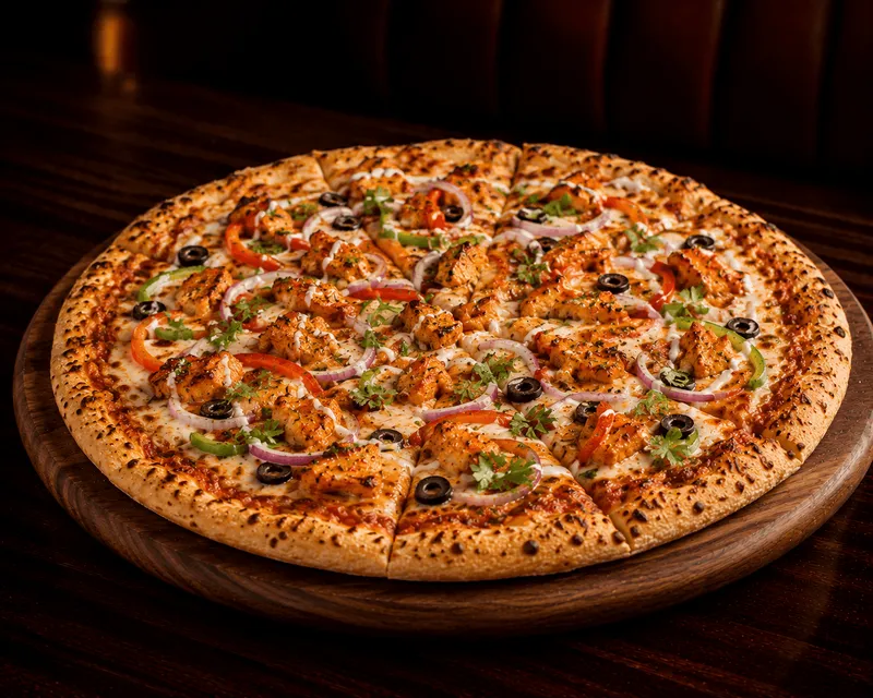 Chicken Tikka Pizza