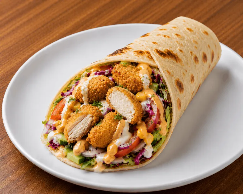 Chicken Nuggets Wrap