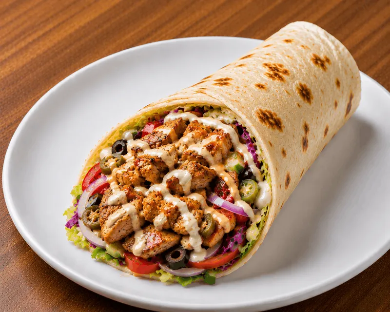 Inji's Special Omani Wrap
