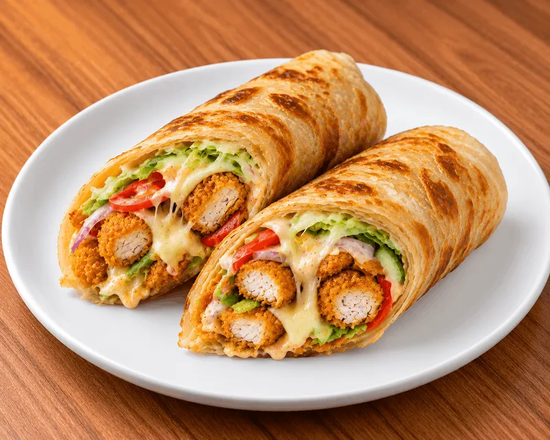 Nuggets Paratha Roll