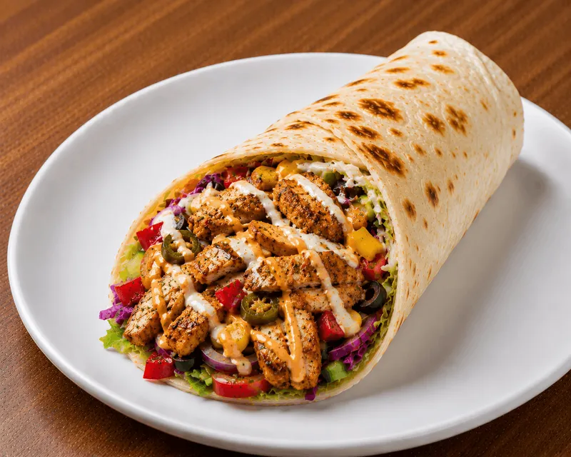 Spicy Spanish Wrap