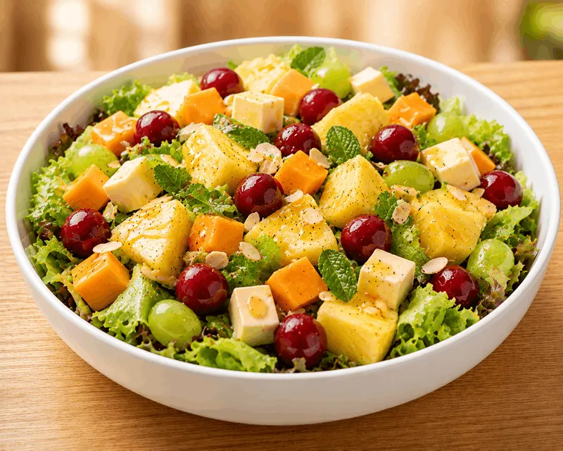Cheese Cherry Pineapple
