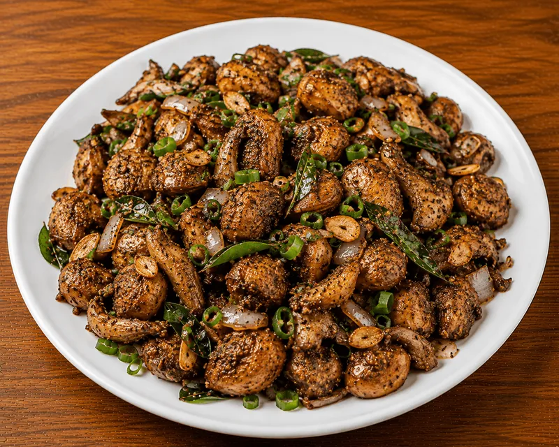 Mushroom Pepper Salt