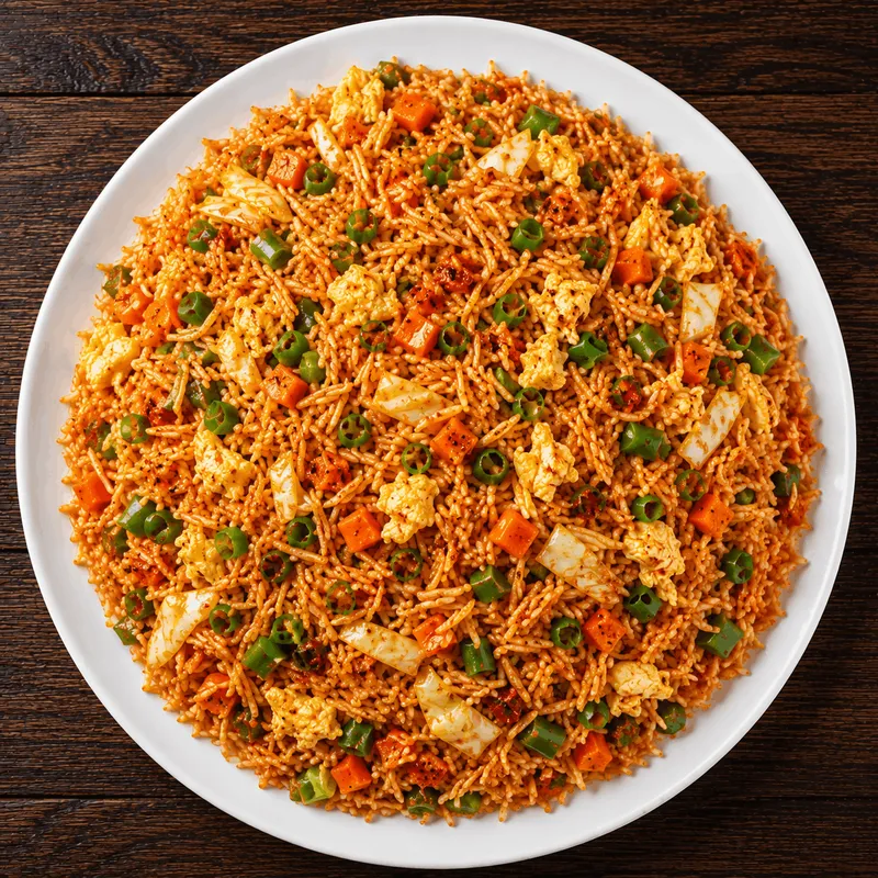 Schezwan Fried Rice (Egg)