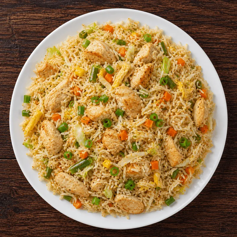 Singapore Fried Rice (Chicken)