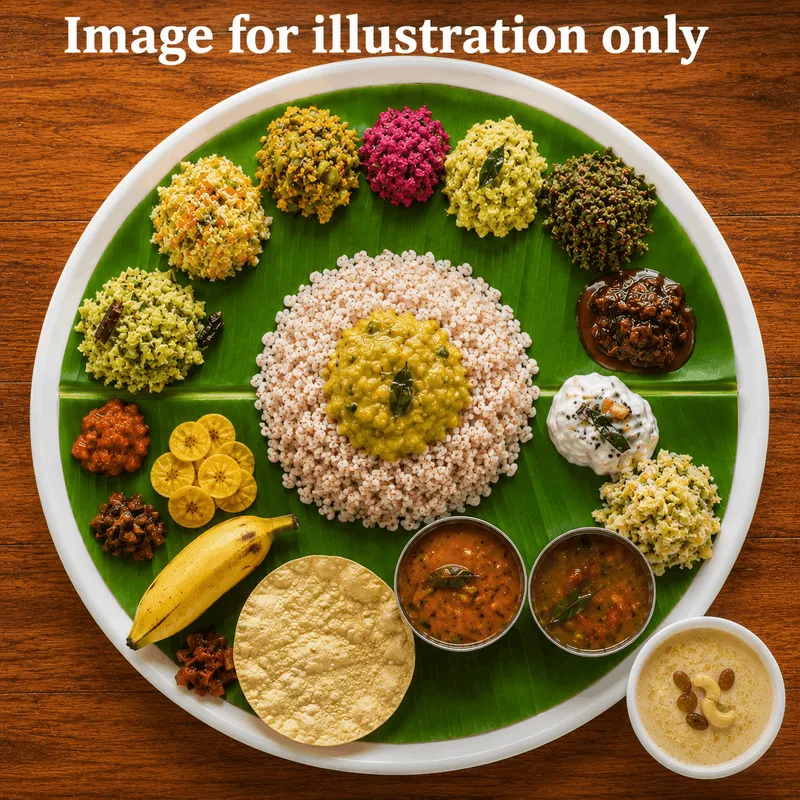 Kerala Veg Meals (Inji's Special)